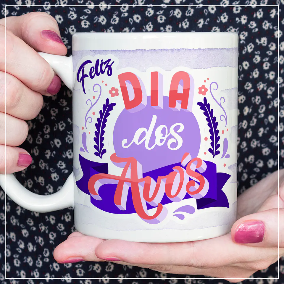 6 Artes para Caneca Dia dos Avós Arquivos em Jpg  1