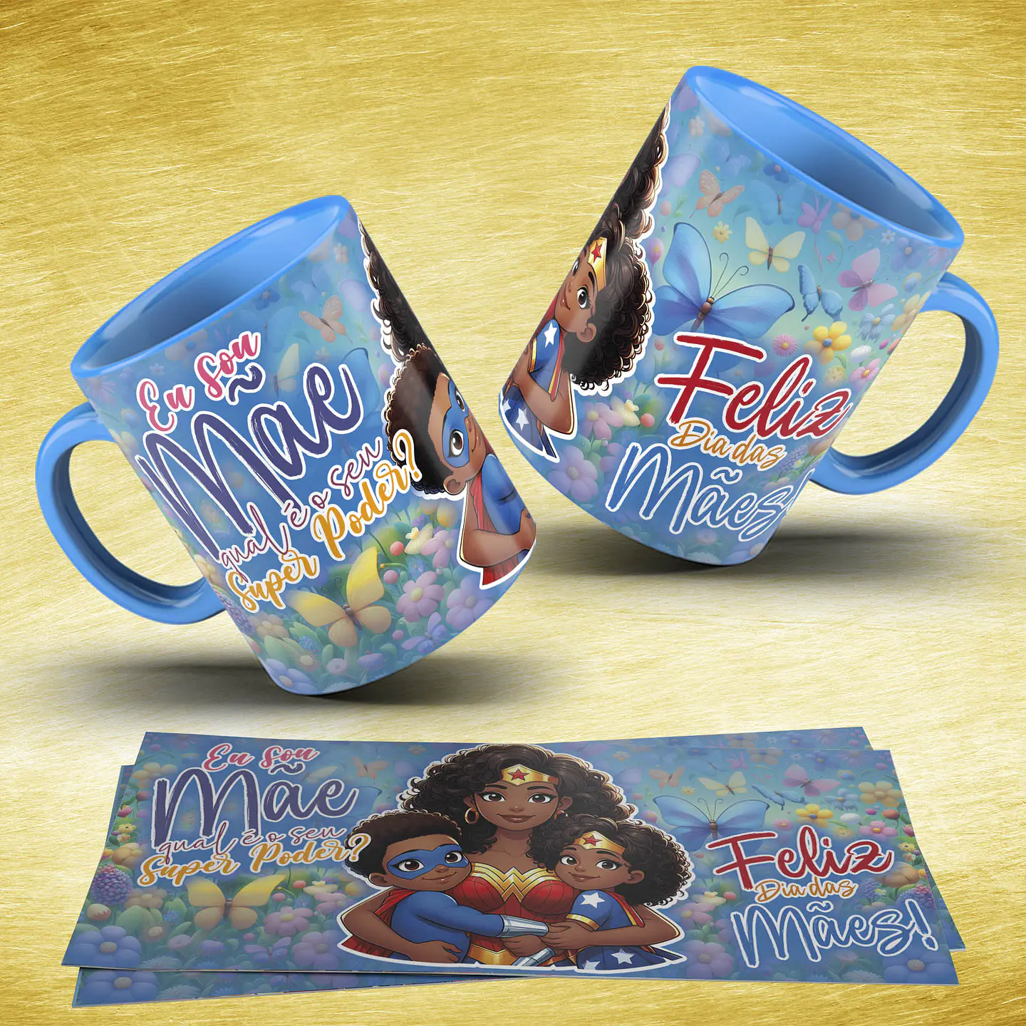 35 Artes para Caneca Dia da Mães Heróinas Arquivos em Jpg  10