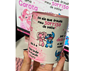 Arte Caneca Stitch Ela não é apenas uma garota, ela é a garota mais linda do mundo Arquivo em Jpg