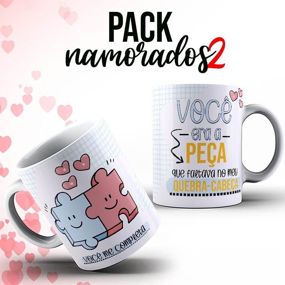 10 Artes Caneca Dia dos Namorados Arquivos Editável  4