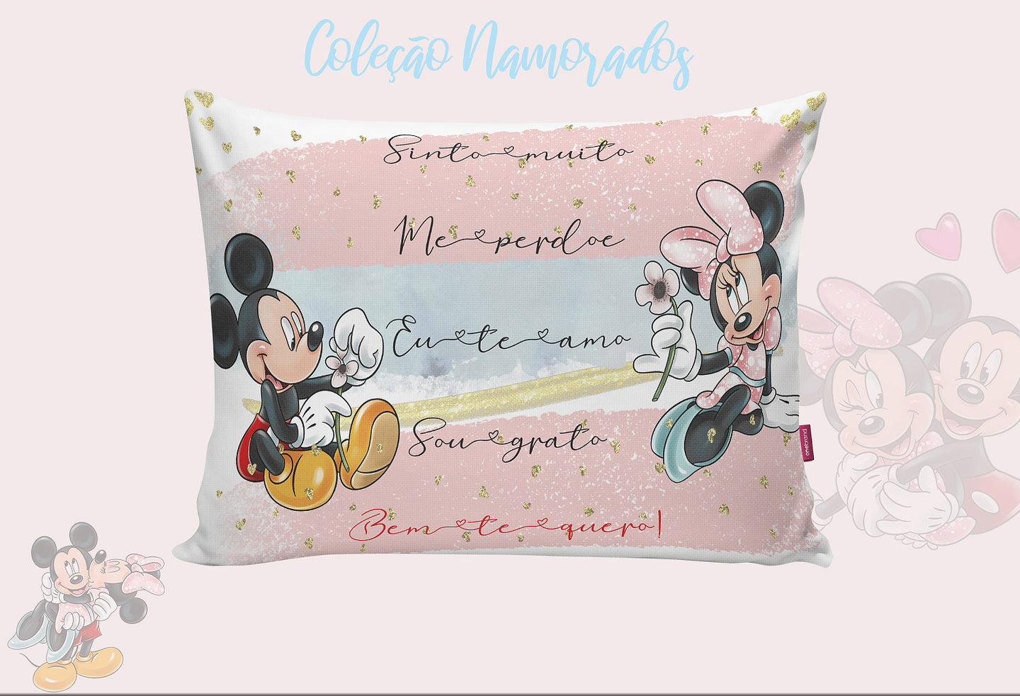 6 Artes Caneca e Camisa Dia dos Namorados Mickey e Minnie Arquivos Editável  11