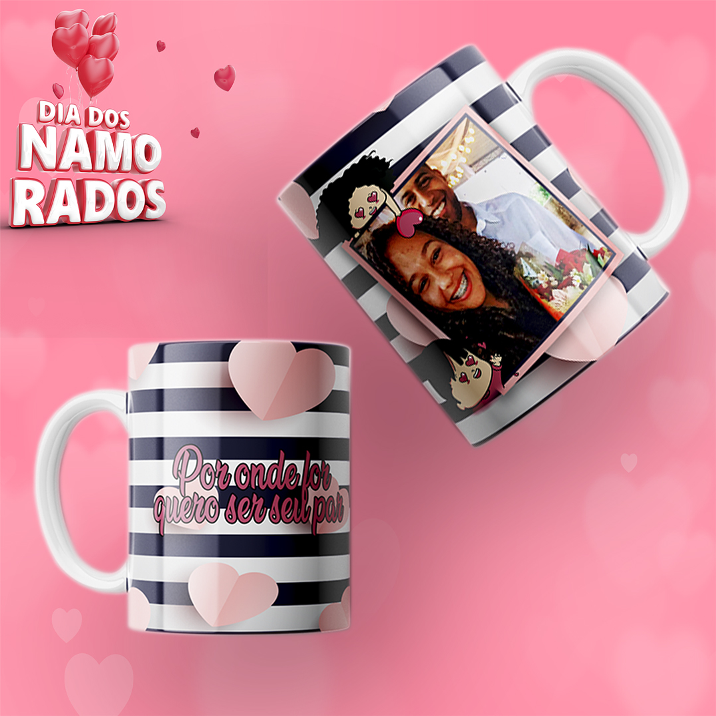 10 Artes Caneca Dia dos Namorados Arquivos em Jpg 6