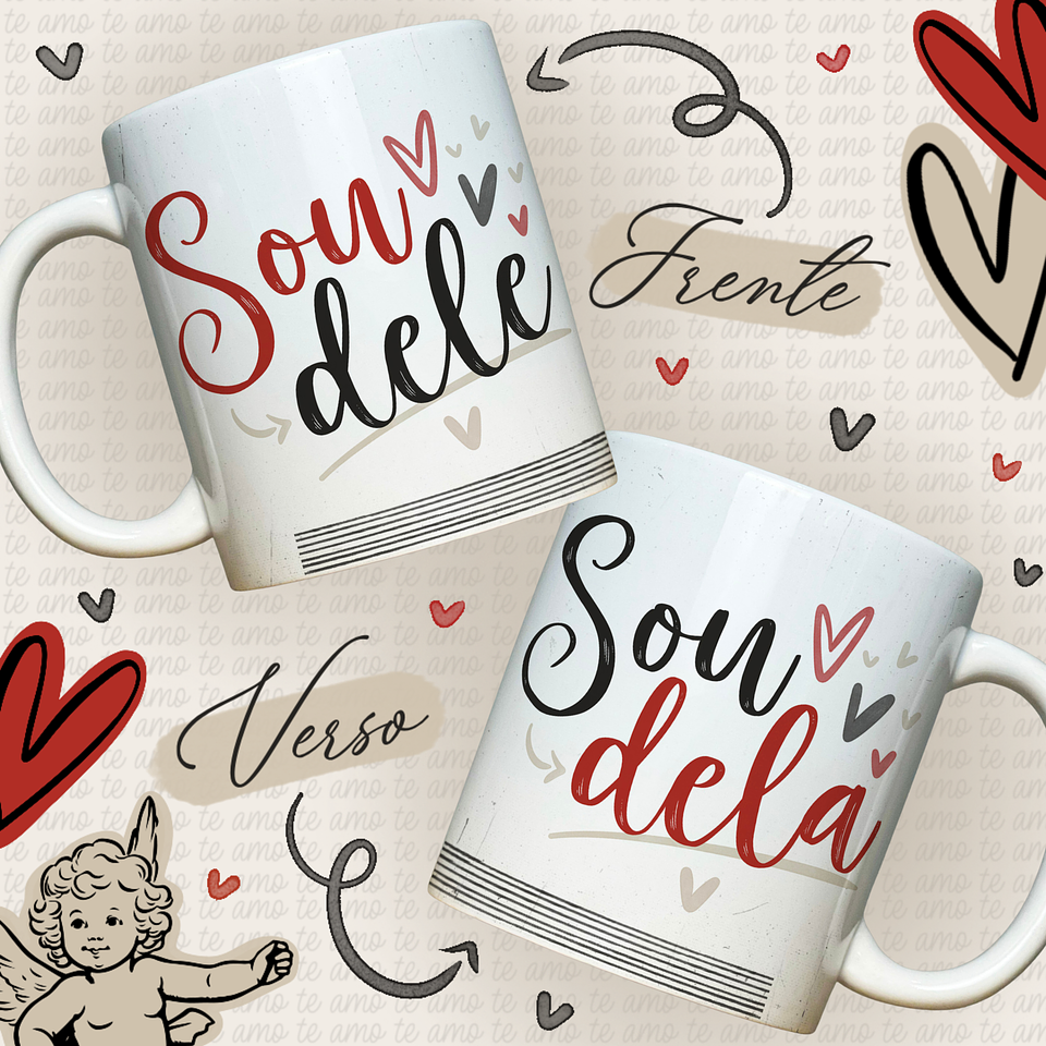 18 Artes Caneca Dia dos Namorados Arquivos em Jpg 3