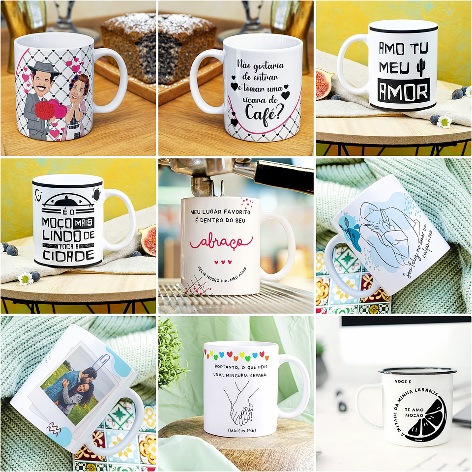 20 Artes Caneca Dia dos Namorados Arquivo em Jpg 1