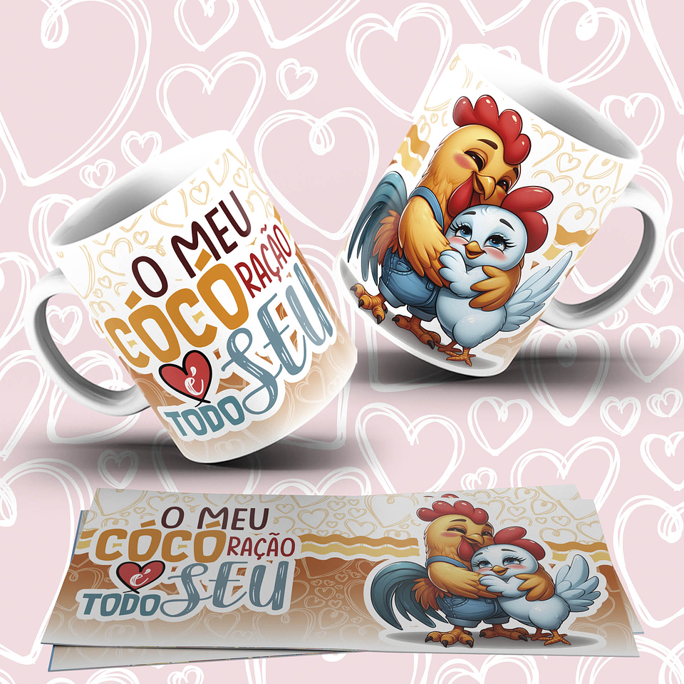 20 Artes Caneca Dia dos Namorados Arquivo em Jpg 5