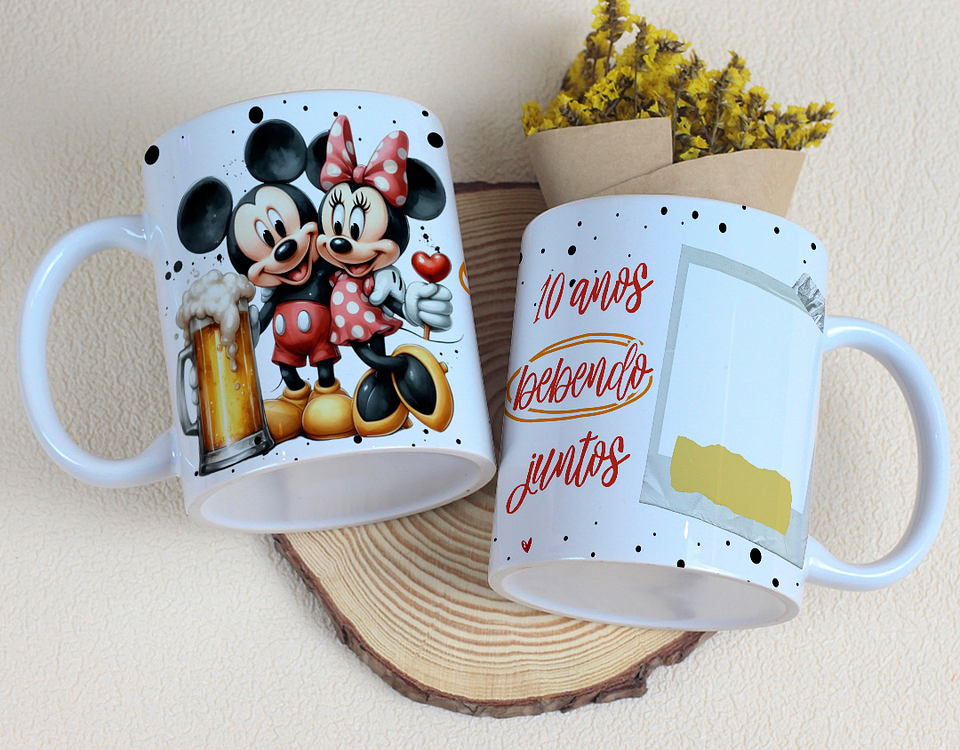 15 Artes Caneca Dia dos Namorados Casal que bebe Junto Arquivos Editável 14