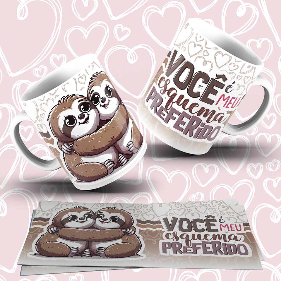 20 Artes Caneca Dia dos Namorados Arquivo em Jpg 18