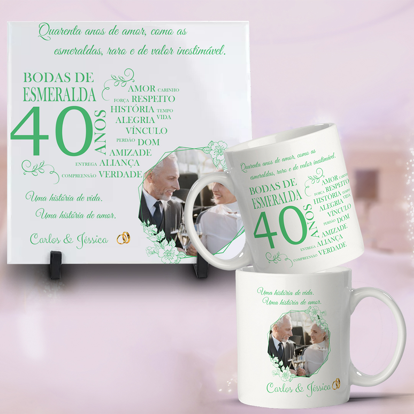 25 Artes Caneca e Azulejo Bodas de Casamento arquivo Editável  11