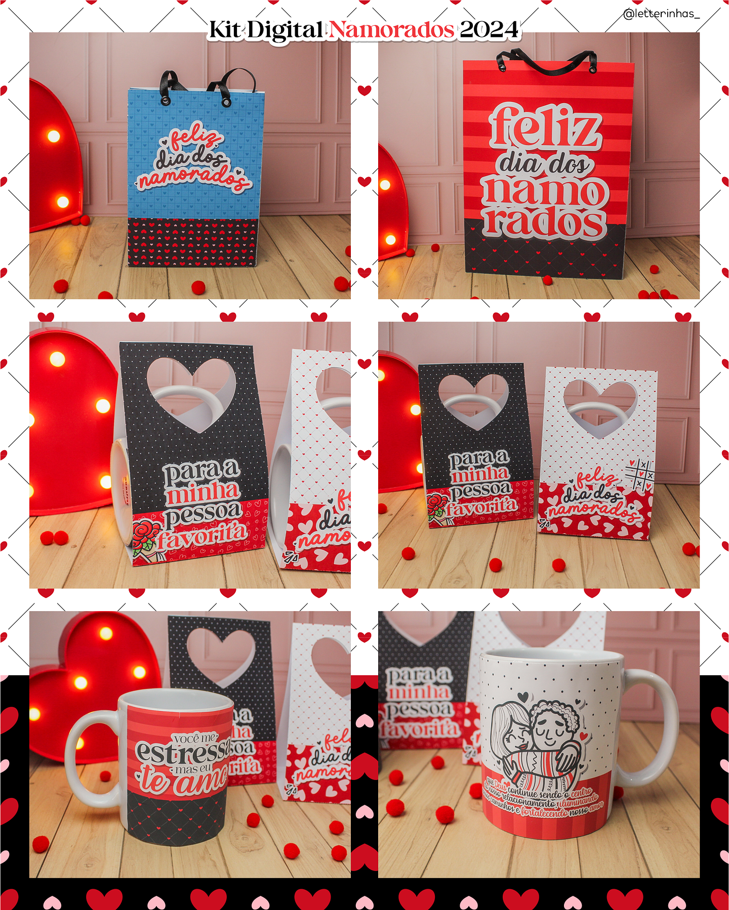 Arquivos de corte Dia dos namorados Mimos em Pdf 2