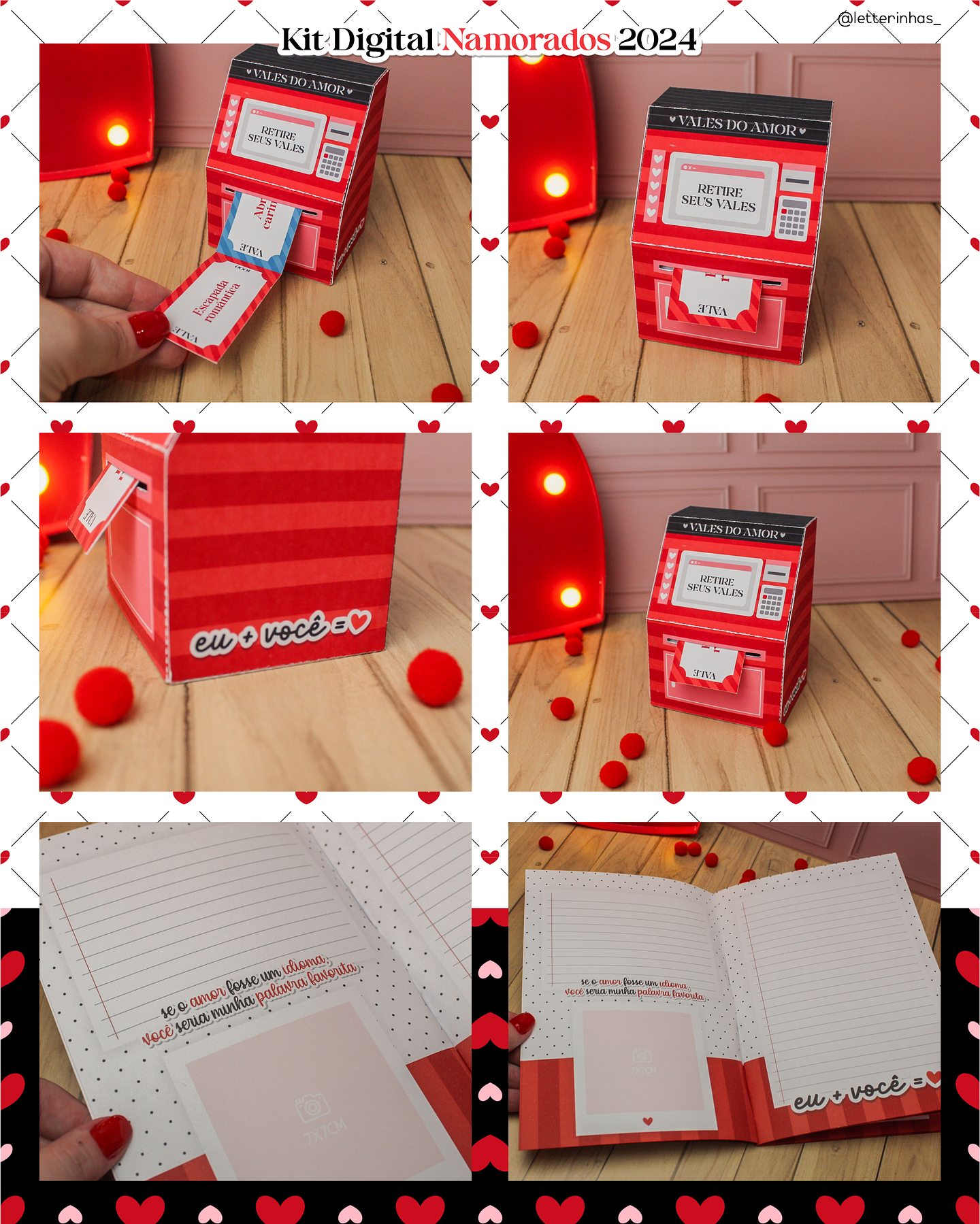 Arquivos de corte Dia dos namorados Mimos em Pdf 8