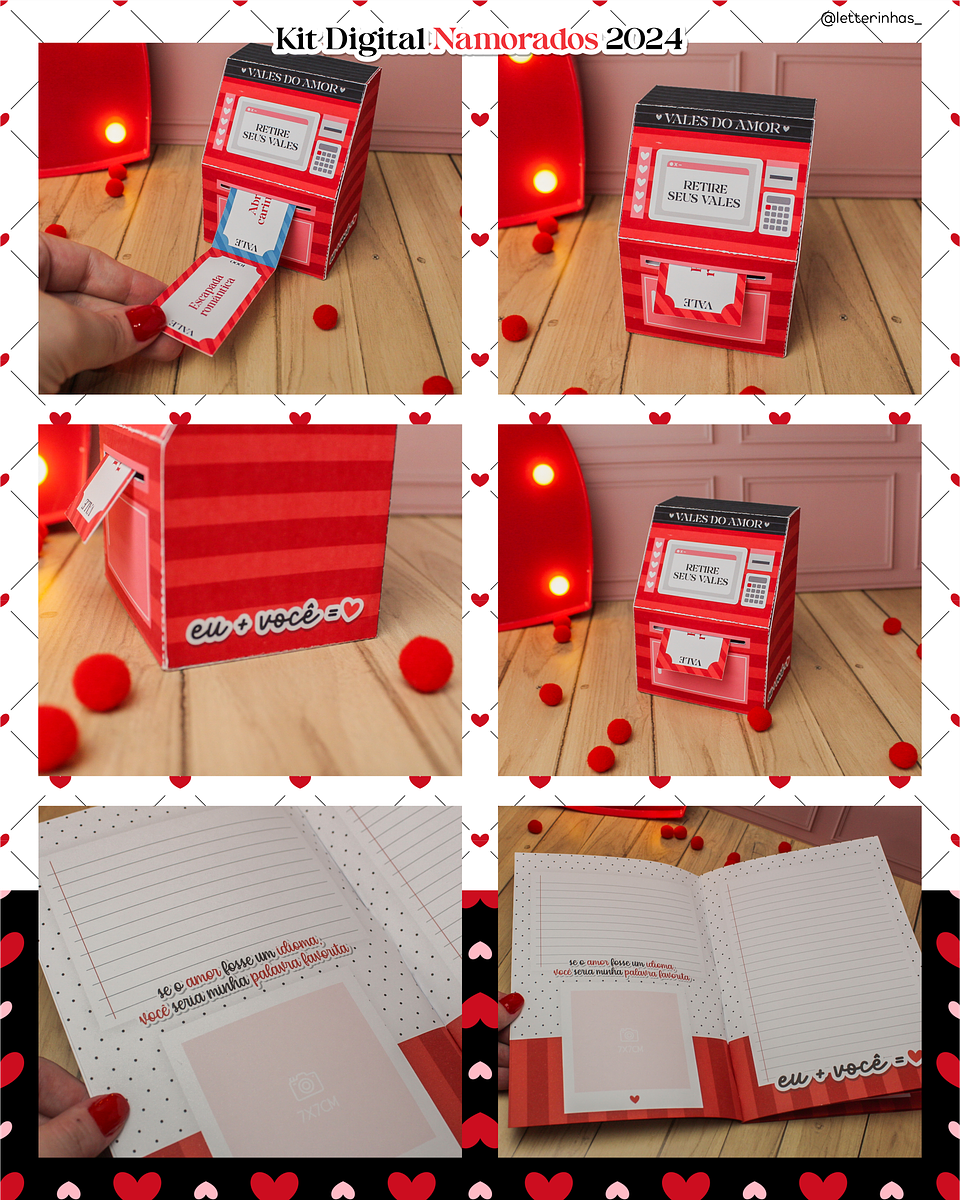 Arquivos de corte Dia dos namorados Mimos em Pdf 8