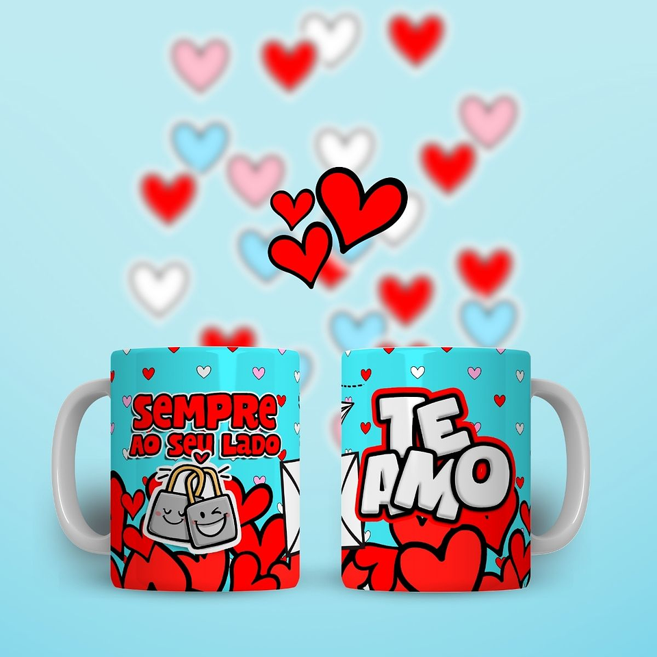 113 Artes Caneca Dia dos Namorados arquivo em Jpg 16