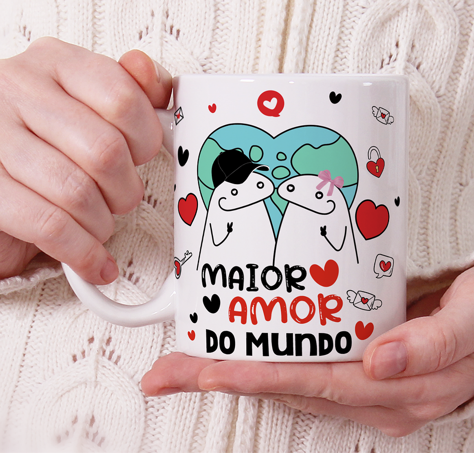 10 Artes para Caneca Flork Dia dos Namorados Arquivo em Png  4