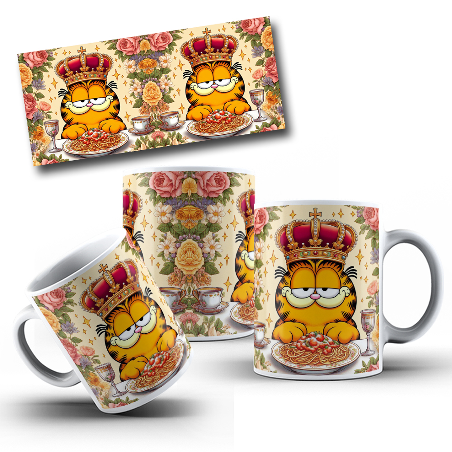 15 Artes para Caneca Garfild Arquivo em Png 5