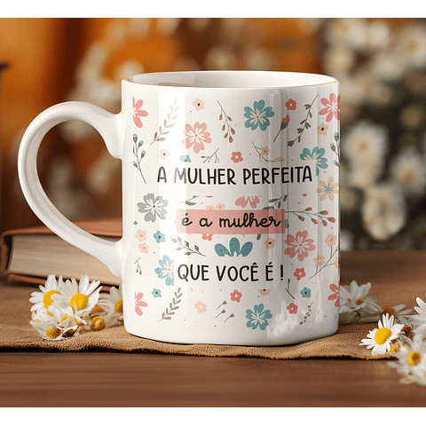 14 Artes para Caneca Dia das Mulheres Arquivo Editável