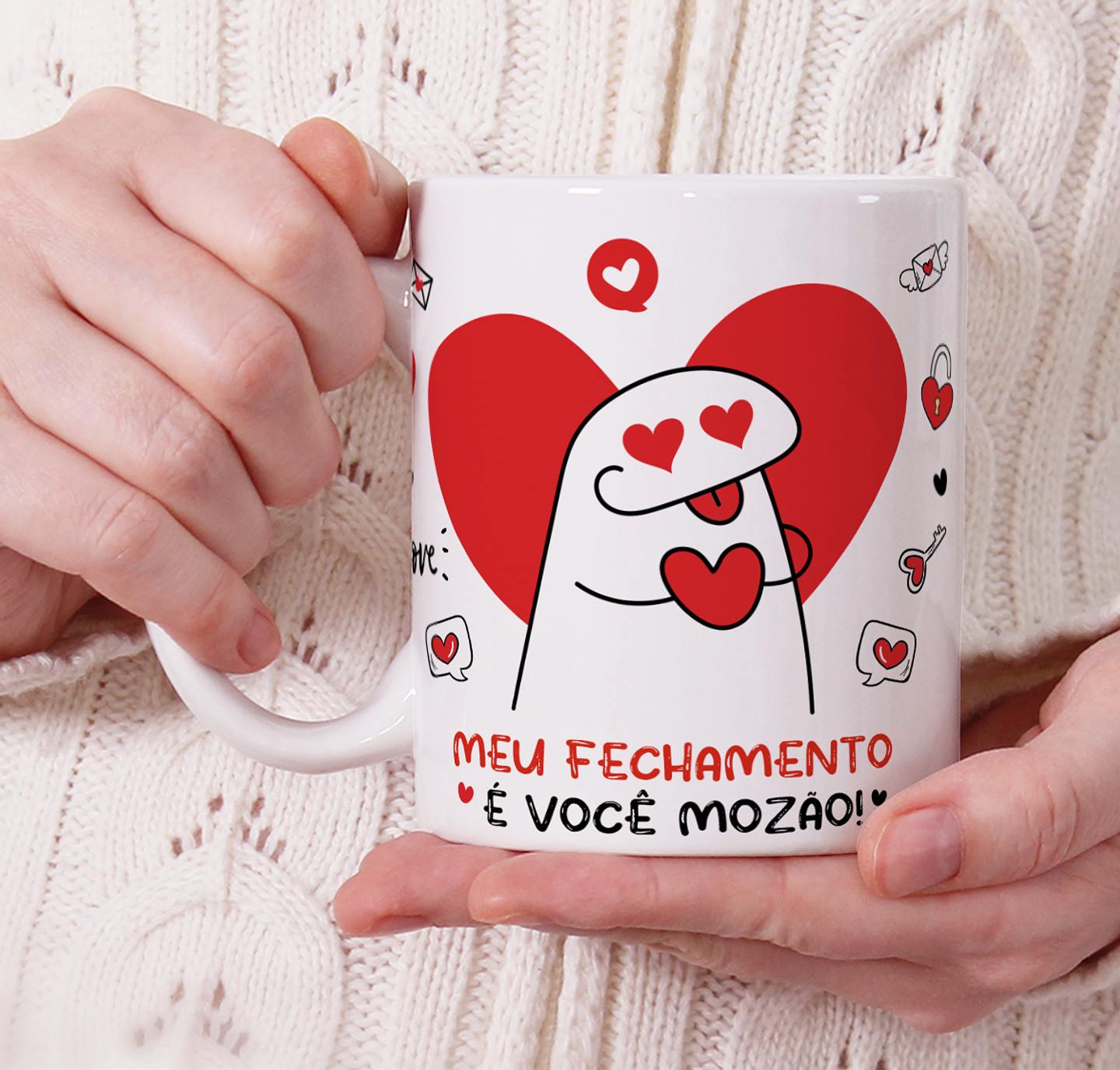 10 Artes para Caneca Flork Dia dos Namorados Arquivo em Png  7