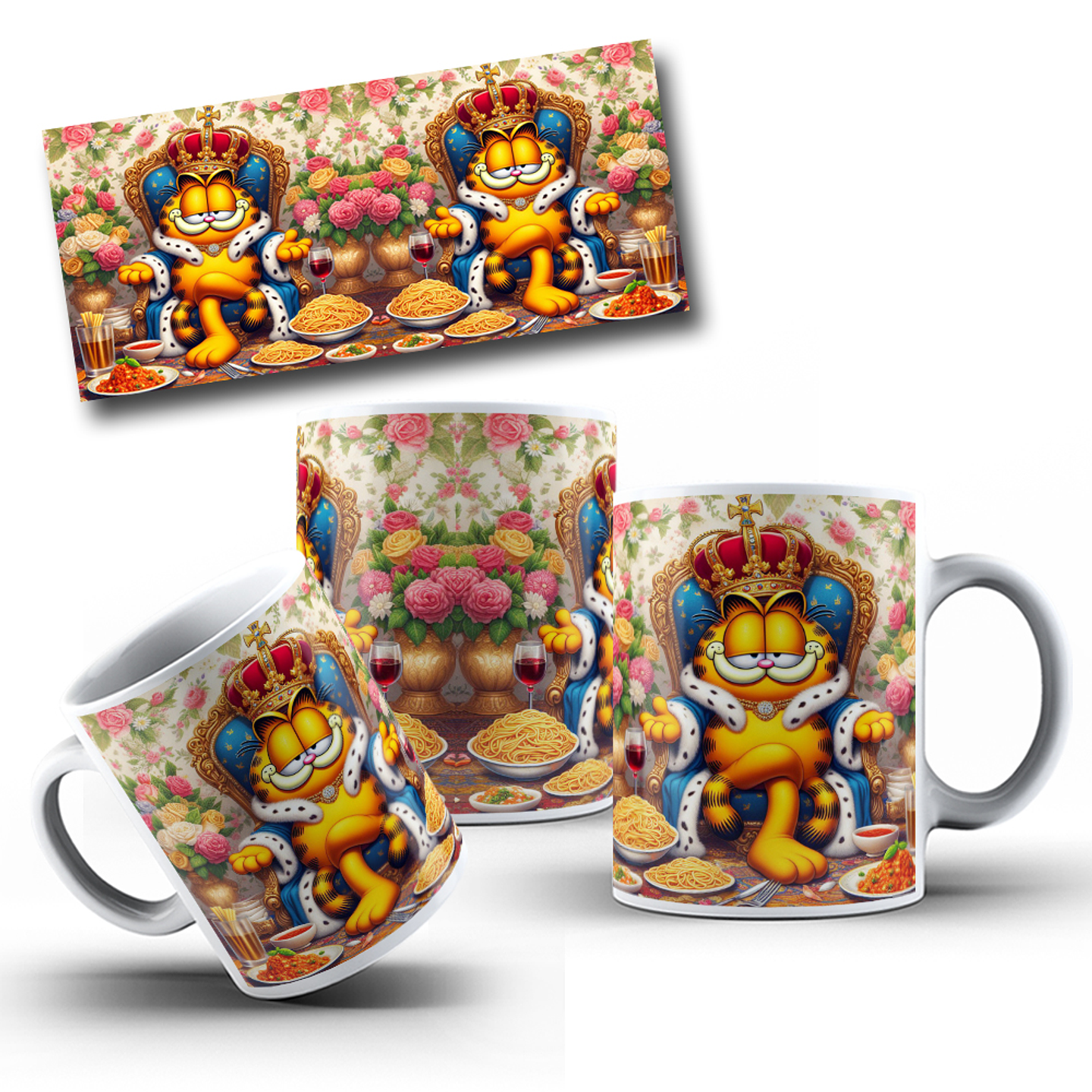 15 Artes para Caneca Garfild Arquivo em Png 9