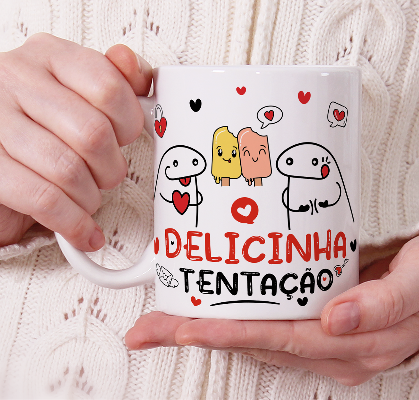 10 Artes para Caneca Flork Dia dos Namorados Arquivo em Png  9