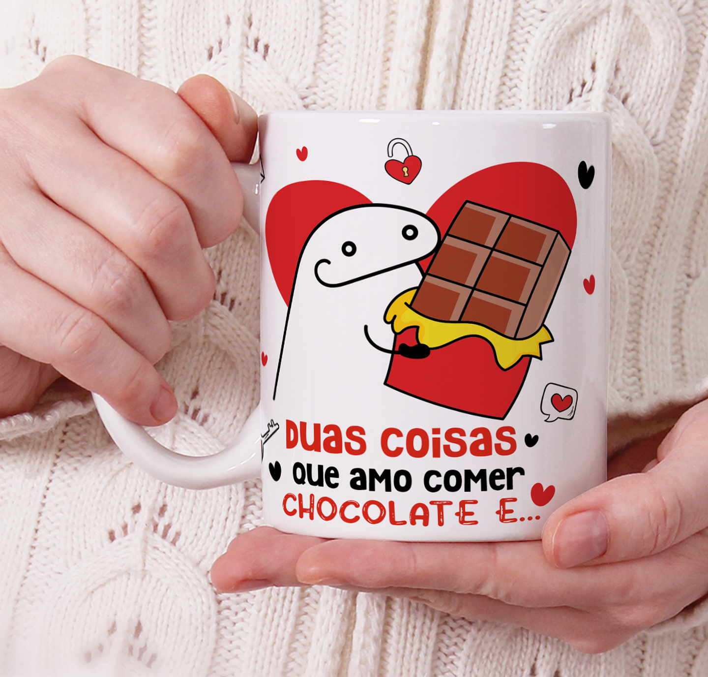 10 Artes para Caneca Flork Dia dos Namorados Arquivo em Png  10