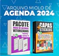 Combo Agendas Comercial 2025 em Vetor Arquivo Editável  - Thumbnail 1