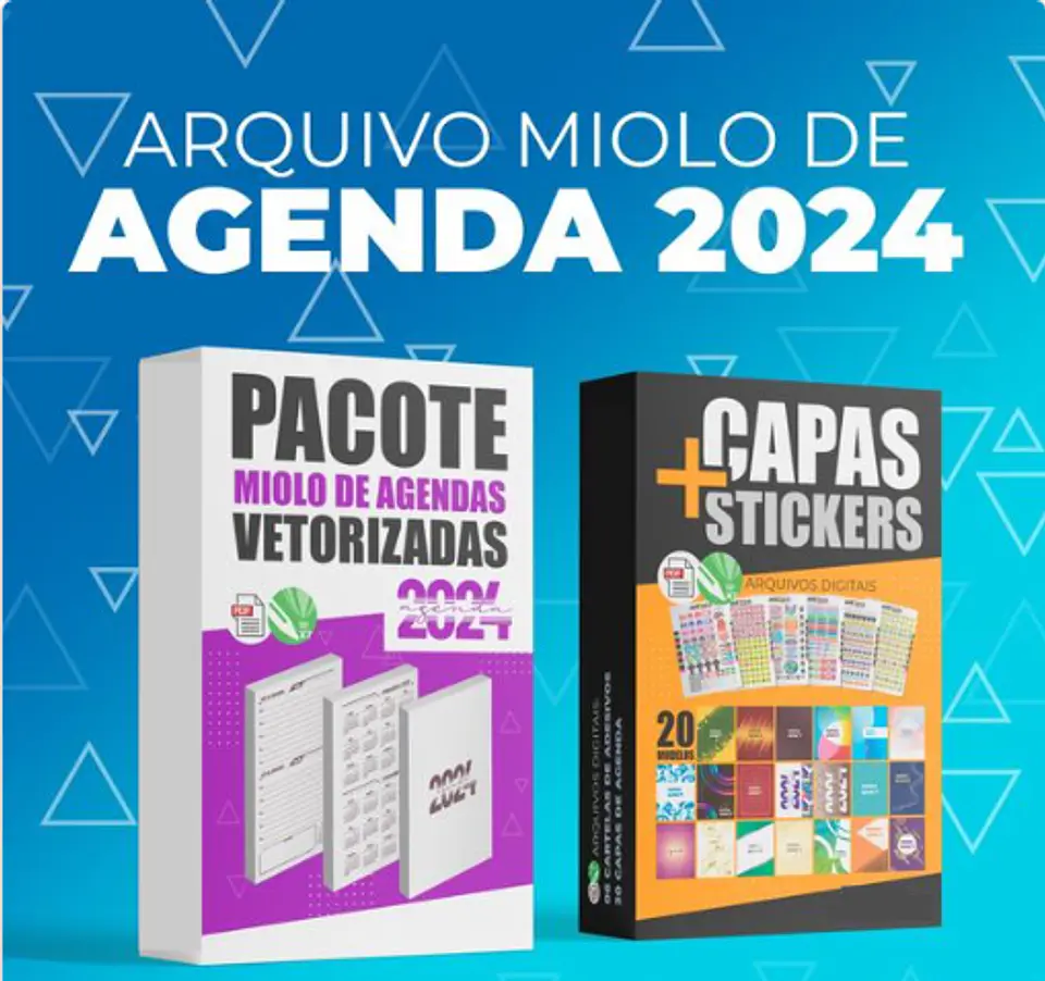 Combo Agendas Comercial 2025 em Vetor Arquivo Editável  1