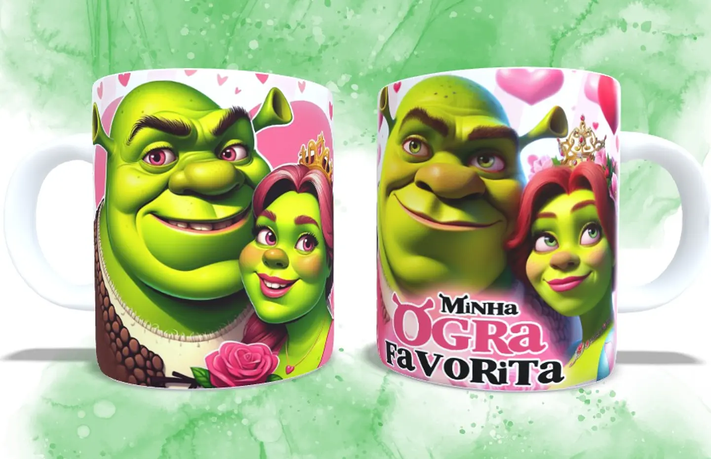 7 Artes para Caneca Fiona Shuerk Dia dos Namorados Arquivo em Jpg 1