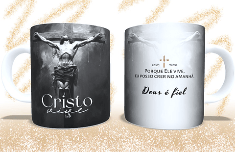 5 Artes para Caneca Leão de Juda Arquivo em Jpg