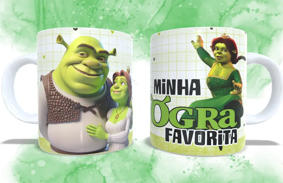 7 Artes para Caneca Fiona Shuerk Dia dos Namorados Arquivo em Jpg 6