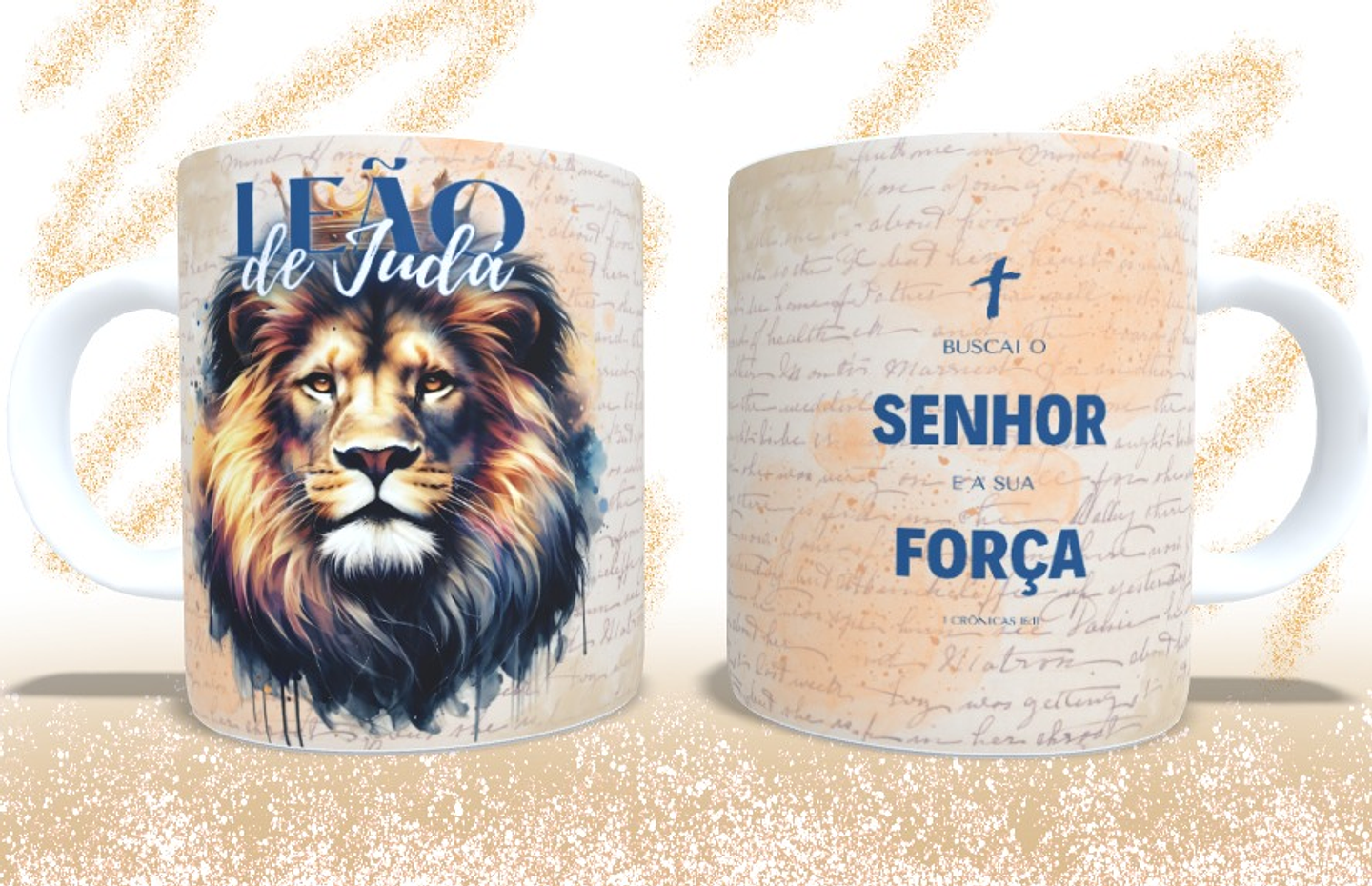 5 Artes para Caneca Leão de Juda Arquivo em Jpg 6