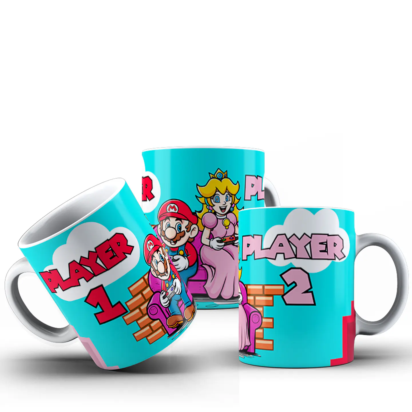 10 Artes para Caneca Super Mario Lover Dia dos Namorados Arquivo em Jpg  5