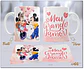 20 Artes para Caneca Dia dos Namorados Mickey e Minnie Arquivo Editável  - Thumbnail 2