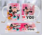 20 Artes para Caneca Dia dos Namorados Mickey e Minnie Arquivo Editável  - Thumbnail 7