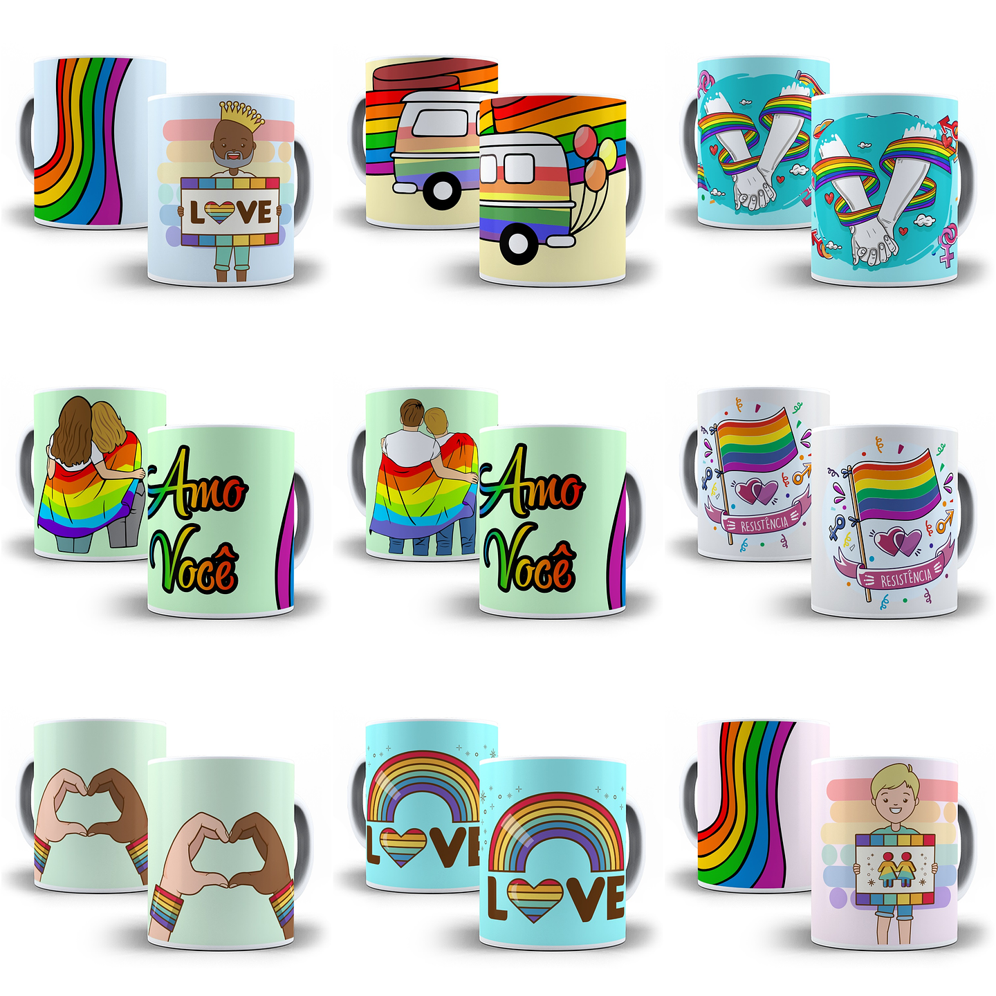 30 Artes para Caneca Dia dos Namorados Toda Forma de Amor Arquivo Editável 3