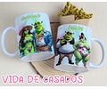 3 Artes para Caneca Vida de Casados Arquivo Editável