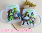 3 Artes para Caneca Vida de Casados Arquivo Editável - Thumbnail 1