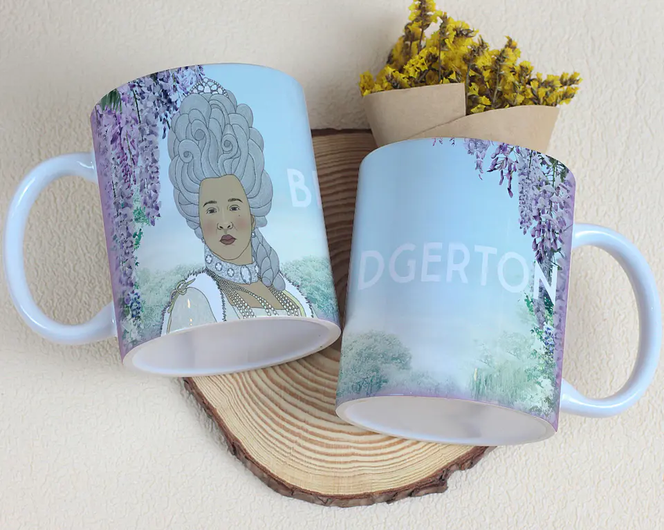 6 Artes para Caneca Bridgerton Arquivo Editável 2