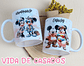 3 Artes para Caneca Vida de Casados Arquivo Editável - Thumbnail 3