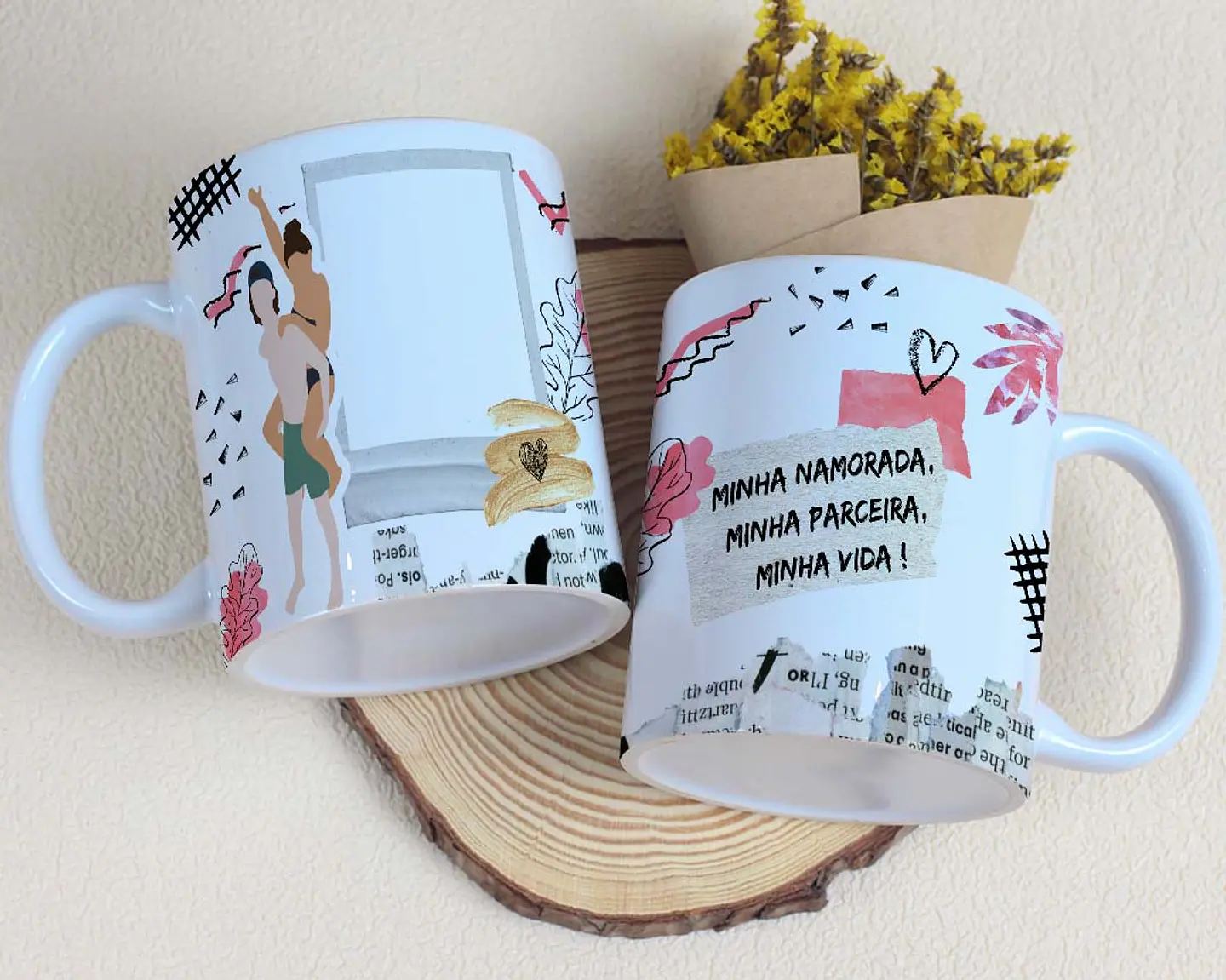 10 Artes para Caneca Dia dos Namorados Casal Arquivo Editável 3