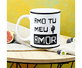 Arte para Caneca Dia dos Namorados É a moça mais linda de toda cidade Xilografia Arquivo em Jpg