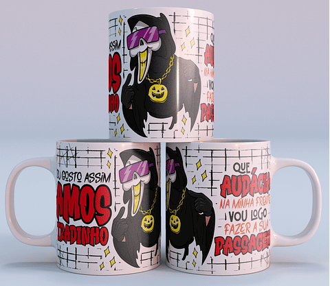 4 Artes Caneca Eu gosto Assim Amostradinho Arquivo em Png 