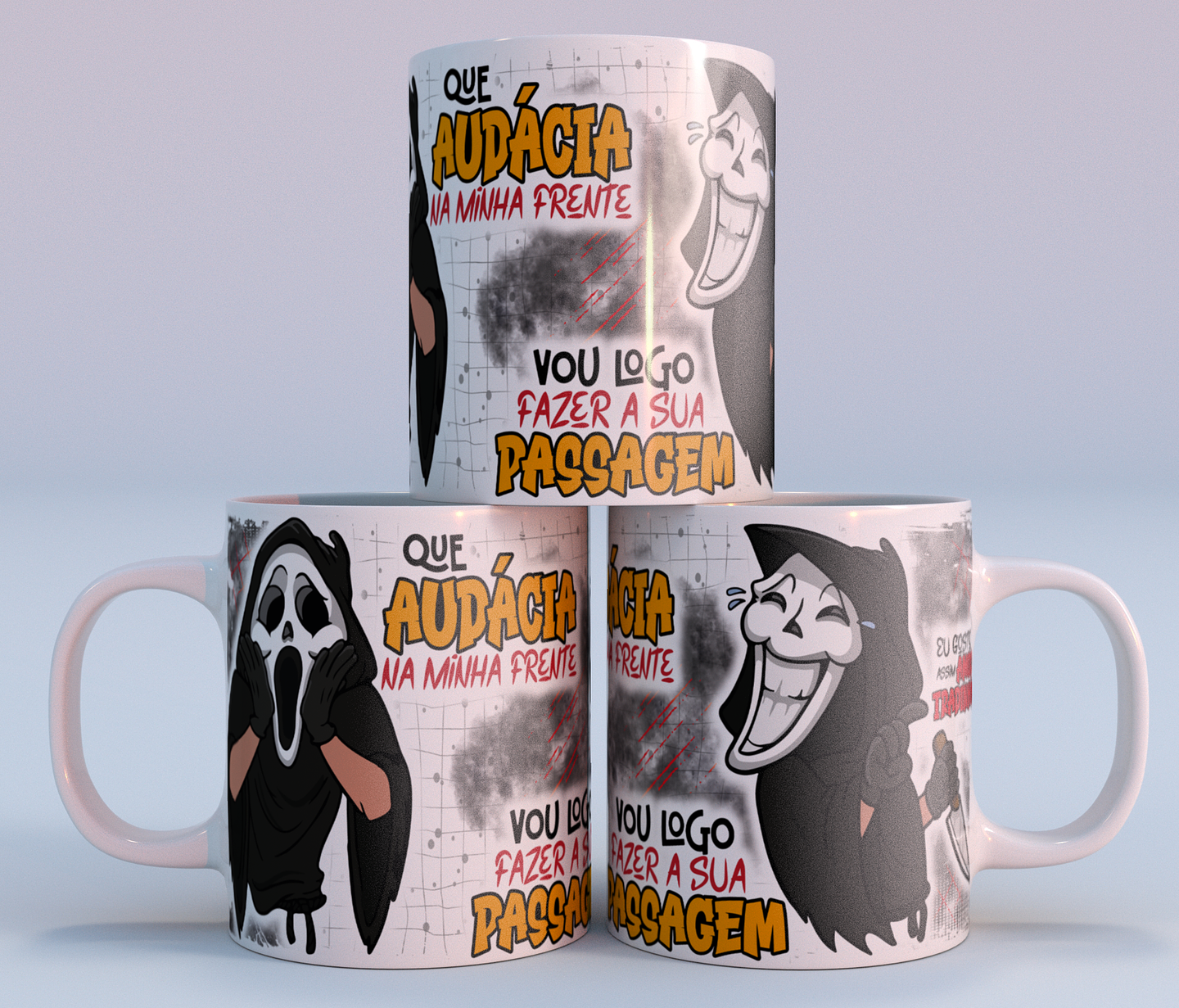 4 Artes Caneca Eu gosto Assim Amostradinho Arquivo em Png  2