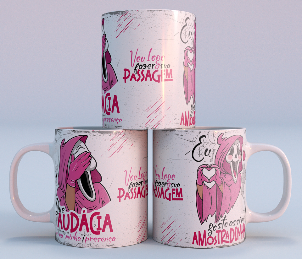 4 Artes Caneca Eu gosto Assim Amostradinha Arquivo em Png 4