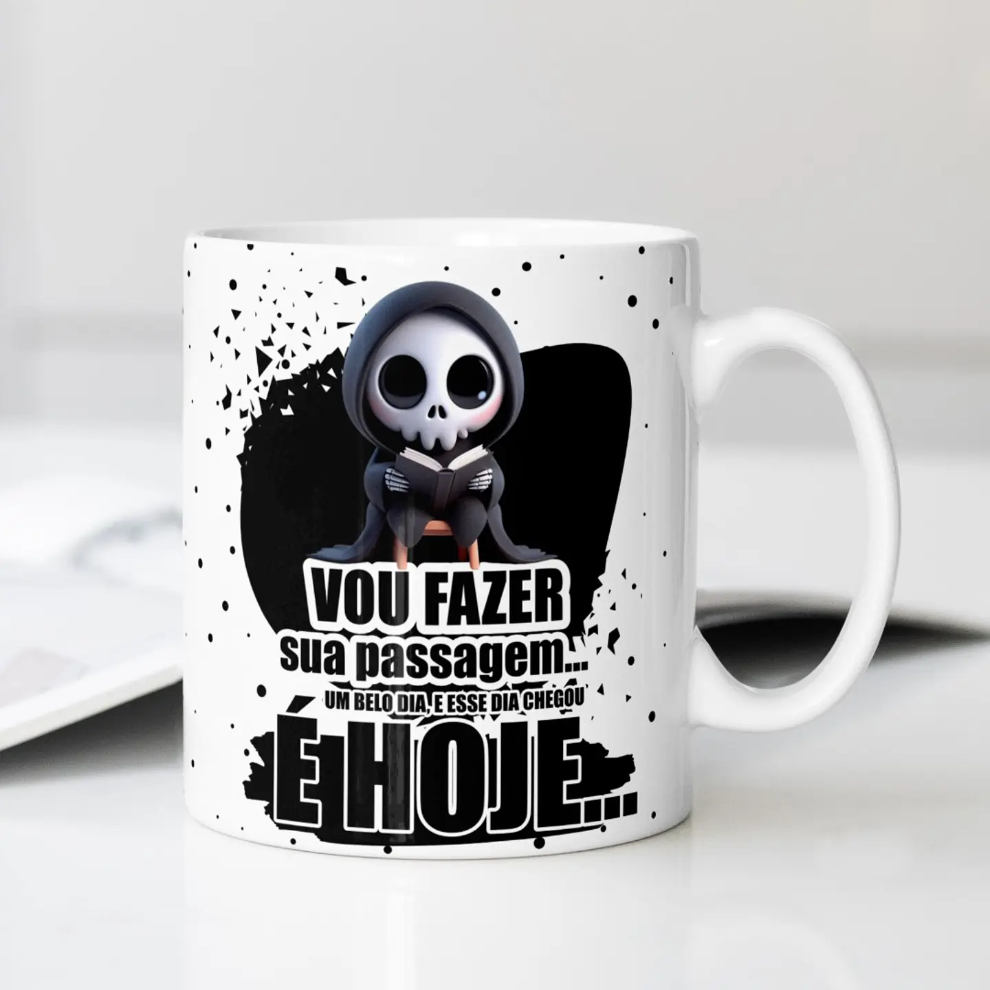 4 Artes Caneca Eu gosto Assim Amostradinho Arquivo Editável 4
