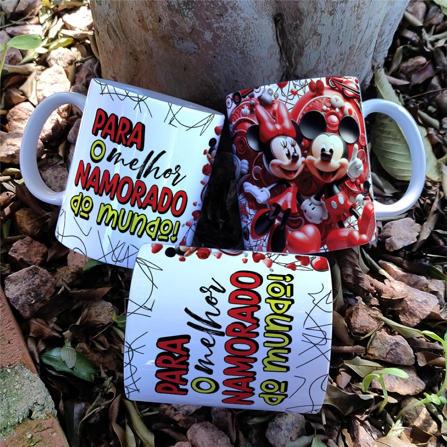 4 Artes Caneca Melhor Namorada Disney Arquivo Editável 2