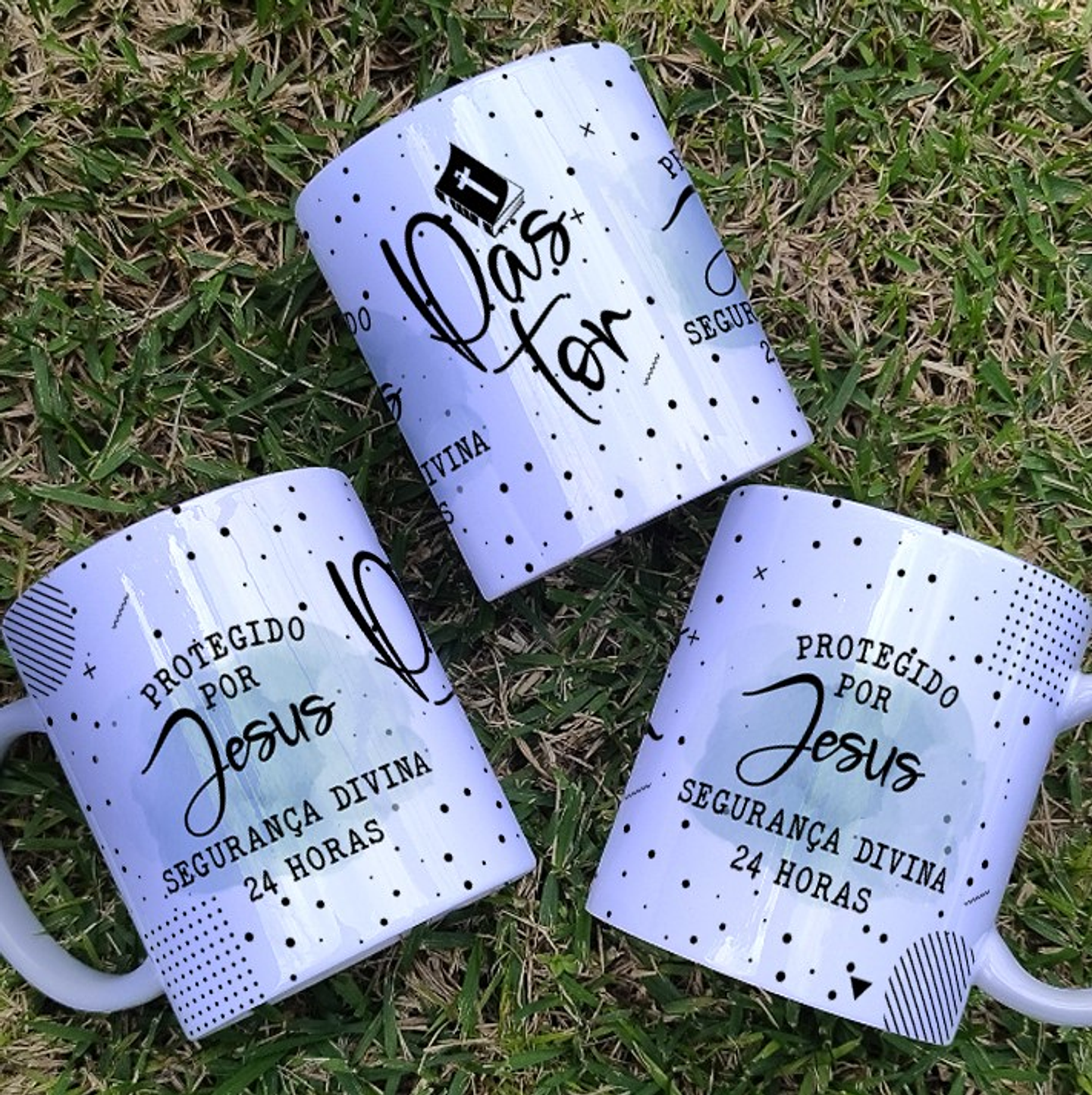 6 Artes para Caneca Pastora Arquivo Editável 1