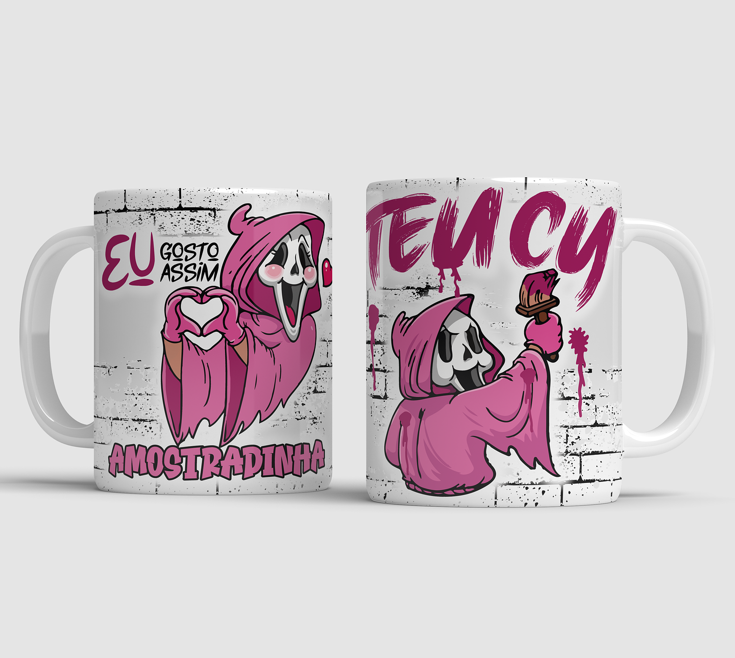 4 Artes Caneca Eu gosto Assim Amostradinho Teu Cú Arquivo em Jpg 4