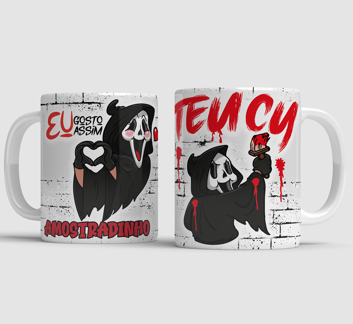 4 Artes Caneca Eu gosto Assim Amostradinho Teu Cú Arquivo em Jpg 5