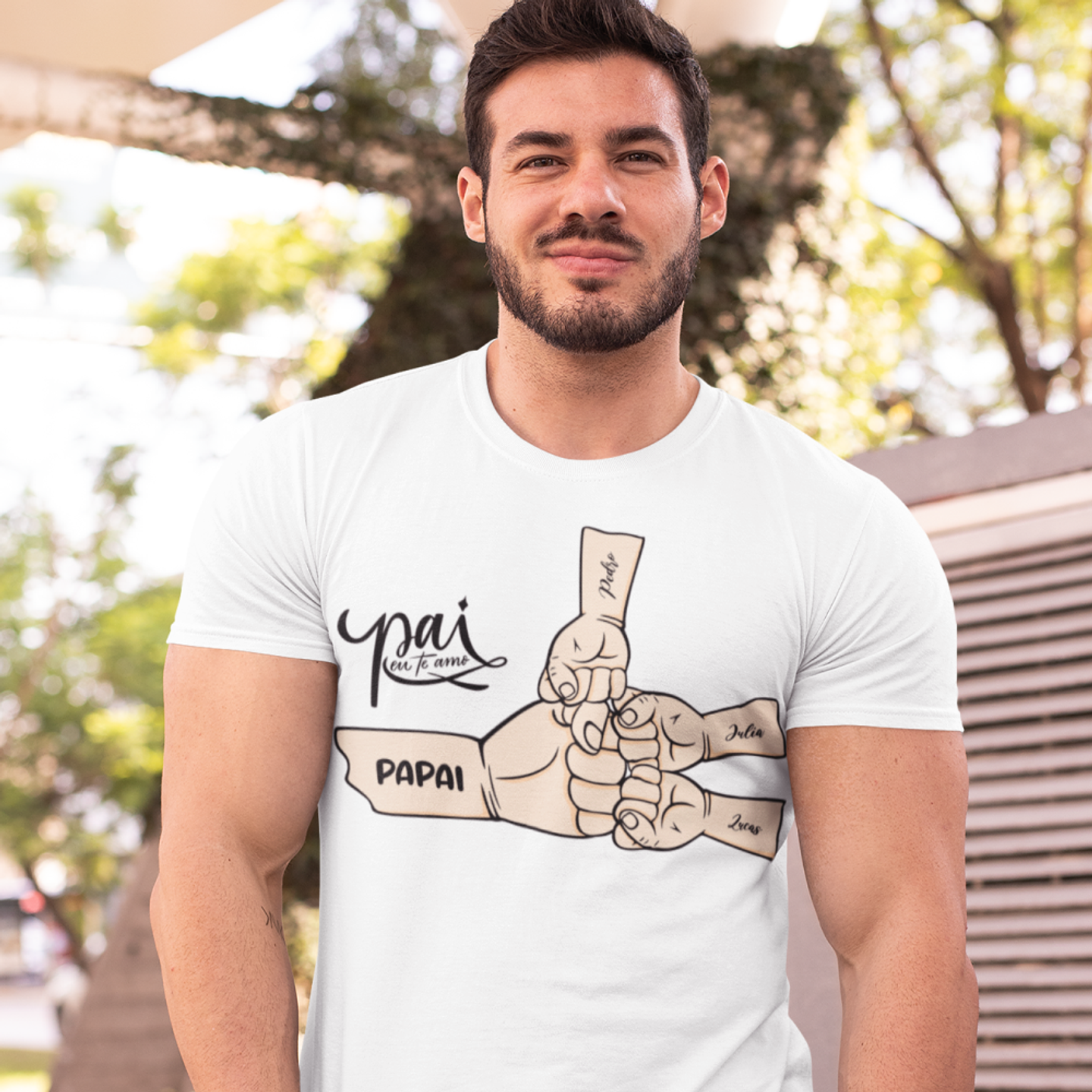 8 Artes para Camisas Mãos Pai Tô contigo Arquivo Editável 4