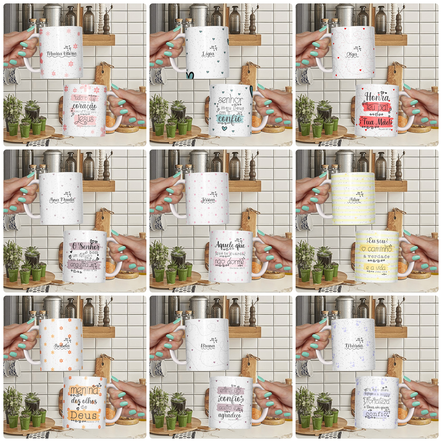 32 Artes para Caneca Cristã Leão de Judá Arquivo em Editável   1