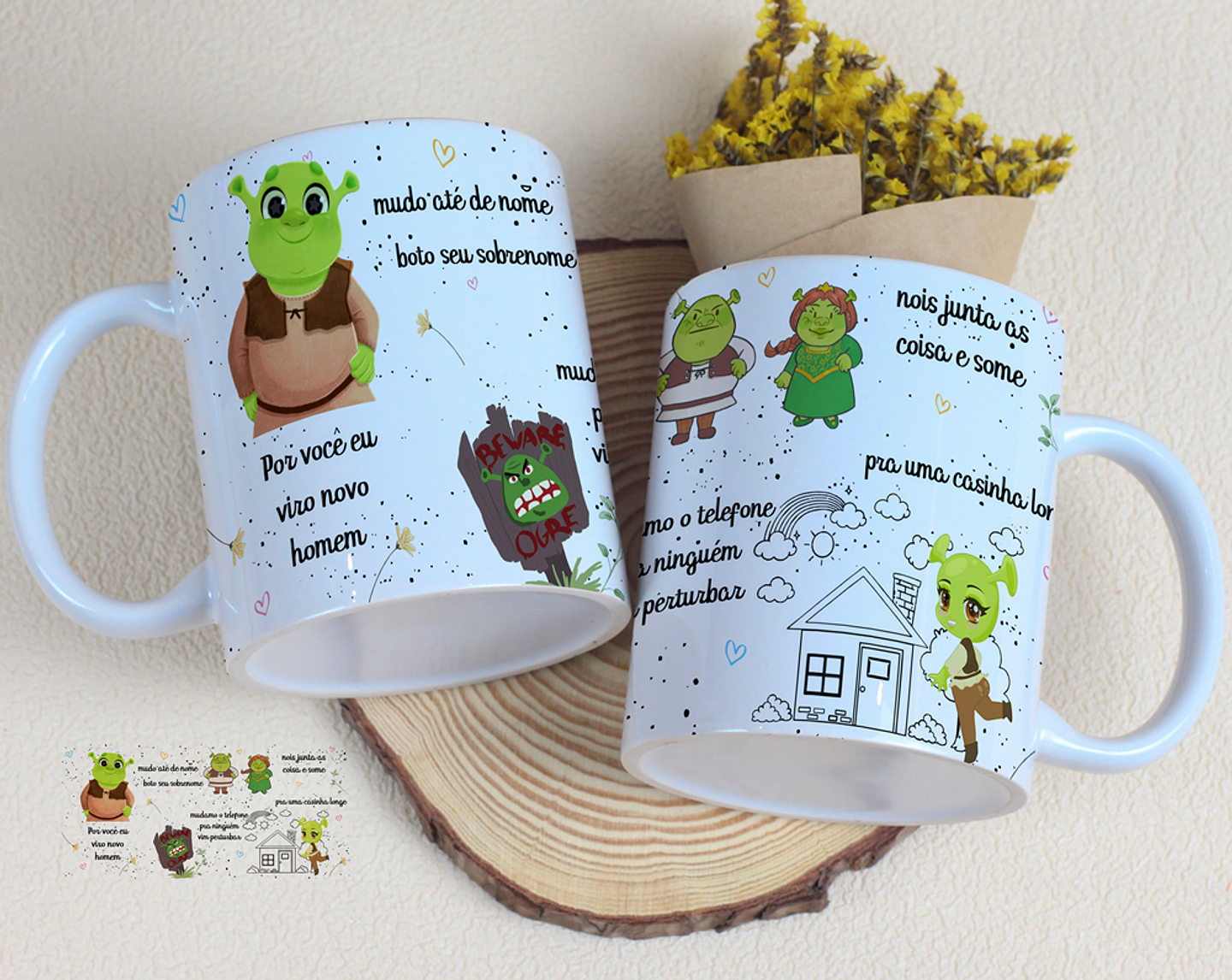 10 Artes para Caneca Dia dos Namorados Musical Arquivo Editável  7